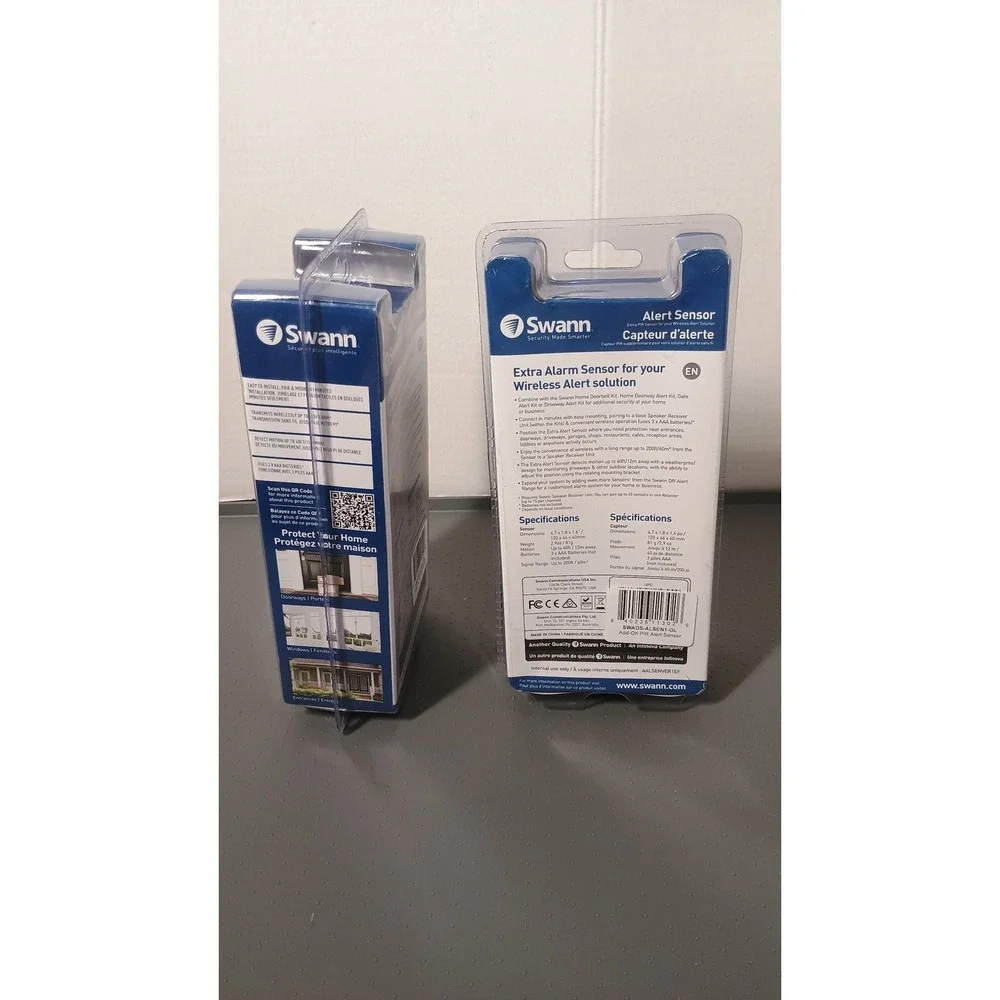 Swann Alert Sensor White NEW Wireless PIR Motion SWADS-ALSEN1-CA